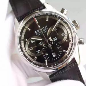 高仿1比1真力時 ELPRIMERO 拱形藍寶石玻璃 雙面藍寶石 進口7750自動機芯 42毫米直徑透底全功能跑秒復雜男士手表