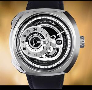 sevenfriday Q1/01 機械手錶,正品日本原装机心,跟正品机心一样,7個七個星期五男士皮帶機械手錶,SEVENFRIDAY 乱真品质,潮男手表