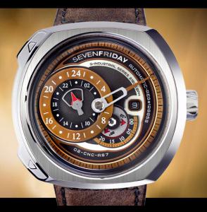 精仿sevenfriday機械手錶,原單行貨,正品日本原装机心,跟正品机心一样,7個七個星期五男士皮帶機械手錶,SEVENFRIDAY Q2/01 乱真品质