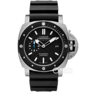 高仿沛納海PAM1389,一比一復刻PANERAI,最新P.9010自動上鏈機芯,藍色小秒針,功能與原裝一致,鈦金屬表殼真陶瓷圈,橡膠表帶,XF廠頂級做工