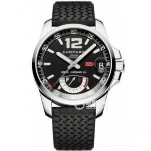 新款動能手表 高仿蕭邦Chopard經典賽車系列168457-3001黑盤腕表,搭載壹比壹復刻全自動動能機芯,44mm,316L精鋼,賽車時速表,速度與激情。