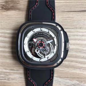 Sevenfriday七個星期五S1系列全透明男表,壹款正品拆解開模的S1表款,進口82S5全自動機械機芯。原裝一比一尺寸47mm,做工強悍,最好的亂真復刻。
