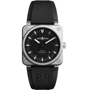 BR新品 一比一柏萊士男表 Bell&Roas 柏萊士 BR 03-92 HOROGRAPH腕錶，微噴精鋼，超強夜光，自動機芯，配有皮帶和織布錶帶，超A做工