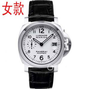 沛納海女款仿錶,1:1高級復刻PAM049,40毫米白色表盤,個性氣質潮流,蝴碟表扣配帶方便,正品復刻,超級亂真,頂級工藝,noob厂店主推薦