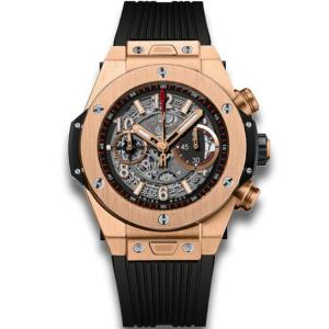 仿表一比一Hublot宇舶BIG BANG系列411.OX.1180.RX鏤空飛輪機械手錶,超級複雜功能,復刻瑞士機械機心,超A做工,跟正品一樣結構,V2升級版