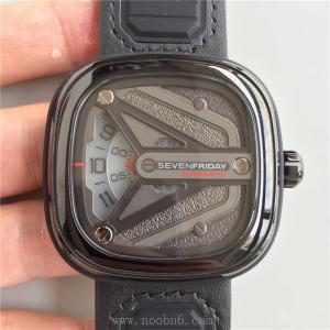 超A精品SevenFriday手錶 M系列,七個星期五時尚瑞士表機械皮帶男表,最高版本