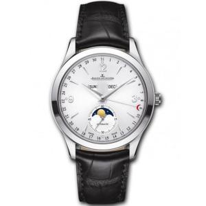 OM積家Jaeger-LeCoultre多功能手錶 積家大師系列1558420腕錶，星期，日期，月份，月相功能