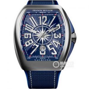 ZF廠最高版法穆蘭MENS COLLECTION系列V45腕錶，明星同款，酒桶形精鋼錶殼，藍色錶盤，9015機械機芯，走時精準