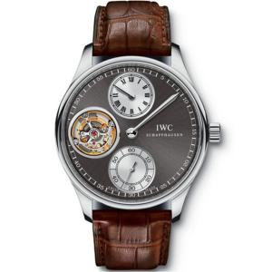 一比一萬國陀飛輪機械錶,IWC 1:1IWC萬國表葡萄牙系列IW544603腕錶,瑞士真陀飛輪,精鋼錶殼,皮帶手錶,做工同步原裝,超A復刻表
