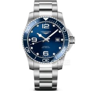 ZF大厂精品浪琴康卡斯水中霸主,超A浪琴運動系列L3.781.4.96.6腕錶,精鋼錶殼藍陶瓷表圈,海鷗TOP級別2824自動上旋機芯,精仿精鋼錶帶機械男表