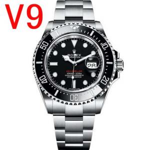 勞力士N廠最新V8升級V9版50周年海使126600手錶,超A貨NOOB廠ROLEX SEA-DWELLER單紅鬼王,904鋼,原裝復刻3235機心