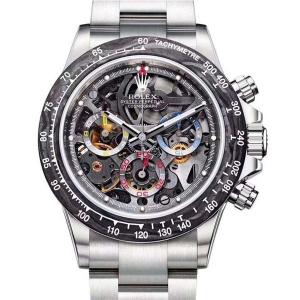 全新迪通拿鏤空表 1:1 Rolex Daytona 勞力士手錶迪通拿碳纖維縷空機械橫空出世,全自動機械改裝4130縷空均調校測試。碳纖維表圈融合夜光功能