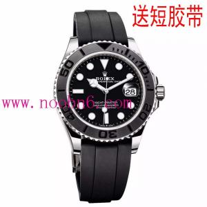 2019新款42MM-ROLEX勞力士手表yacht master遊艇名仕型m226659,V9版1比1白金拋光表殼不掉色,原廠復刻黑色陶瓷圈雙向旋轉,橡膠表帶