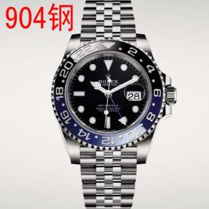 GM廠升級V2版勞力士ROLEX格林尼治126710, GMT-Master百事藍黑陶瓷圈,3186機芯,904鋼原裝1:1復刻材料