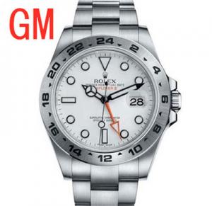 GM廠勞力士探險家V2版,亂真!一比一Rolex Explorer216570白色表盤,超級夜光,複刻3187機心,調時間和裝針順序跟正品一樣