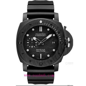 VS頂級復刻版沛納海SUBMERSIBLE 潛行系列PAM00979腕表,47mm迷彩黑色大表盤,真碳纖維材料辨別市面假碳纖,調時同真品同樣,密底更加分無破綻
