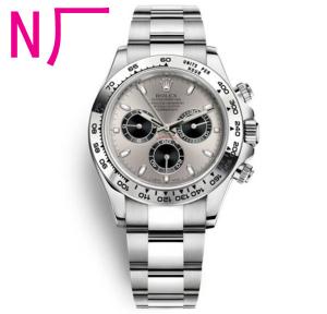 N廠V10最高復刻Rolex Daytona勞力士宇宙計型迪通拿116509-0072腕錶,4130自動機械,銀灰表面904鋼,超越市面所有版本最好品質