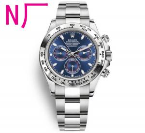 N廠V10最高復刻Rolex Daytona勞力士宇宙計型迪通拿116509腕錶,天蓝色表面4130自動機械,白金904鋼,超越市面所有版本最好品質