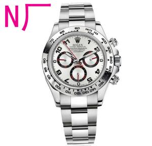 N廠V10最高復刻Rolex Daytona勞力士宇宙計型迪通拿116509-0037腕錶,4130自動機械,銀白色數字表面,904鋼,超越市面所有版本最好品質