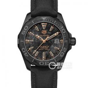 （3個色）V6最強泰格豪雅手錶競潛系列WBD218A.FC6445，41mm,噴砂鈦金屬PVD黑色，2824自動機械時尚運動手錶