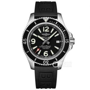 TF潛水錶，夏天游泳配帶，最強復刻百年靈超級海洋系列A17366021B1S1腕錶，超强夜光机械表