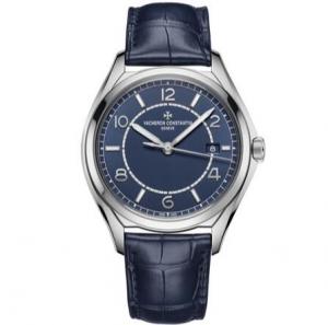 ZF江詩丹頓伍陸之型4600E，藍色錶盤，簡單休閑，低調大氣男士機械手錶