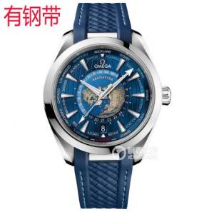 VS大廠超A品質歐米茄海馬系列220.10.43.22.03.001腕錶(世界時腕錶)，8938自動機心，獨特個性錶盤，十分吸引