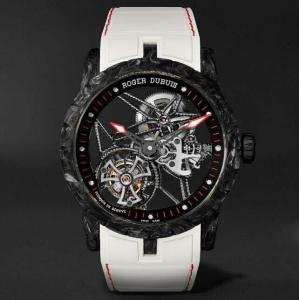 BBR再造神作，最頂級羅傑杜彼EXCALIBUR（王者系列）系列DBEX0577腕錶，全碳纖維材質陀飛輪腕錶，獨一無二