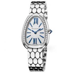超A原單貨BV最好的寶格麗SERPENTI系列103148腕錶，瑞士機心，33mm表圈鑲嵌鑽石，藍寶石水晶玻璃，超級完美品質