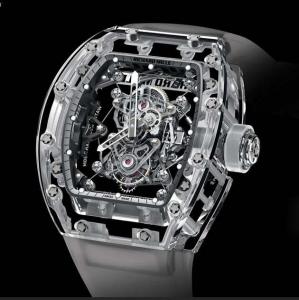 史上最贵的，最牛的里查德米爾透明机心手表，RM56腕錶,全透明錶盤设计，真陀飛輪機心，超高工藝難度，前所未有，EUR超級工廠出品
