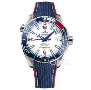 VS廠精品超A貨歐米茄手錶海洋宇宙600米腕錶，陶瓷圈三色，白色表面，海洋宇宙美洲杯，復刻瑞士機心，穩定耐用，5顆星
