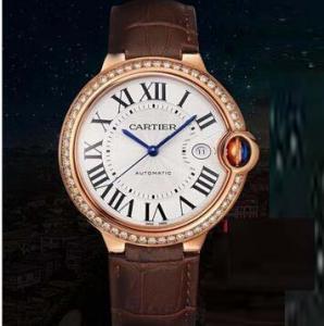 V6-F卡地亞藍氣球系列WJBB0035腕錶，42mm玫瑰金表殼鑲真鑽永久不掉，魚眼藍寶石效果同官方一樣，實物非常精美