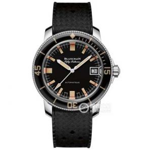 ZF廠最美寶珀五十噚系列5008B腕錶，又名梭子魚，潛水錶，超強夜光，藍寶石玻璃表圈，上手大氣，頂級配置