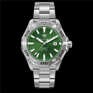 泰格豪雅專櫃原單手錶，競潛系列WAY201S.BA0927，豪雅綠錶盤，所有配置細節都達到官方一樣品置，質量非常好，隆重推薦