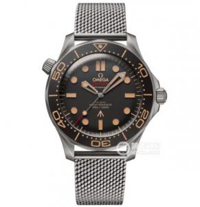 歐米茄海馬300米潛水錶《無暇赴死》007明星同款,鈦金屬錶殼，8806自動機心，超高品質，AG免費送尼龍原裝錶帶
