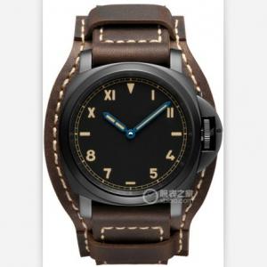 NOOB出品沛納海LUMINOR系列PAM779腕錶，黑色經典復古錶盤，藍色指針，復刻瑞士6497手卷機心，超穩定，修表師傅最愛